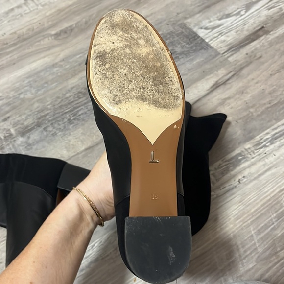 Lafayette 148 size 38 knee high boots - Picture 5 of 5